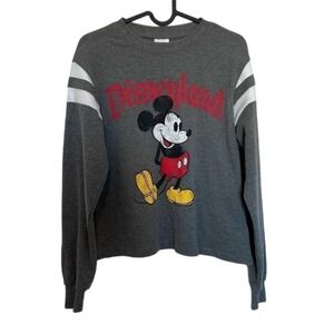 Disneyland Disney Parks Women's Mickey Mouse Graphic Pullover Sweatshirt Size XS